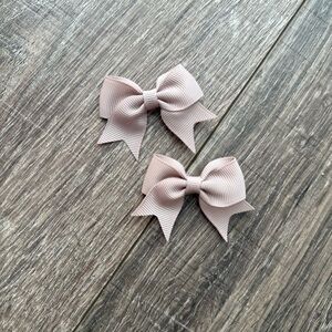 Elegant Pink Hair Bows for Kids